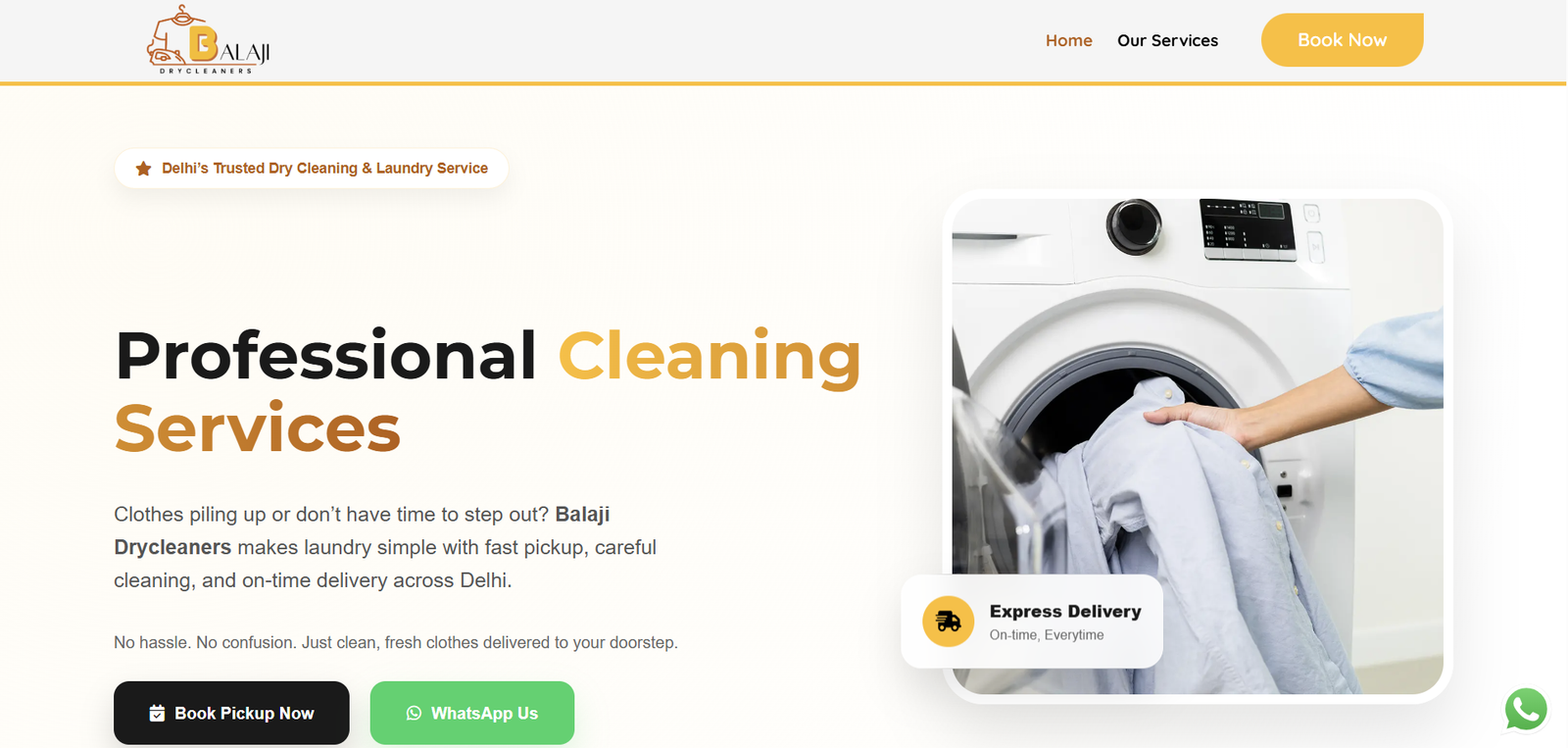 Balaji Drycleaners - Preview