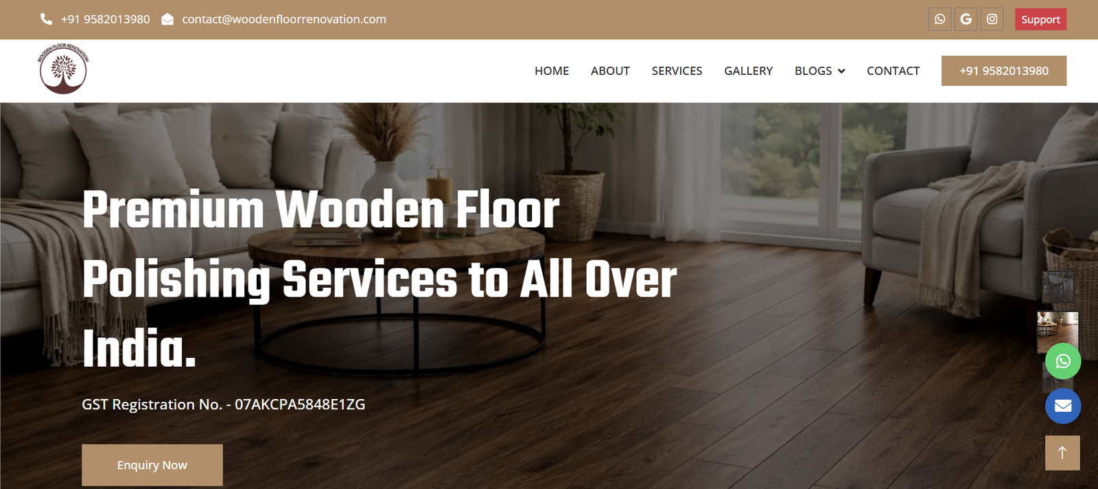 Wooden Floor Renovation - Preview
